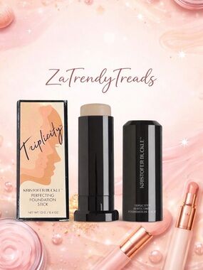 Kristofer Buckle Triplcity Perfecting Foundation Stick - Light Beige